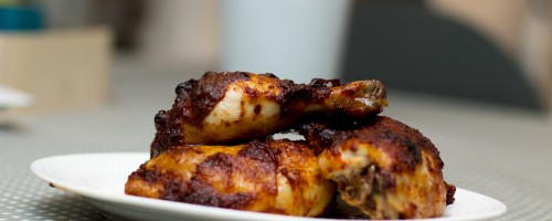 Paprika- og chilimarinert kyllinglår