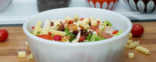 Featured | Kokebloggens kylling- og pastasalat