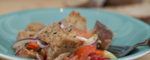 tallerken | Panzanella - italiens brødsalat