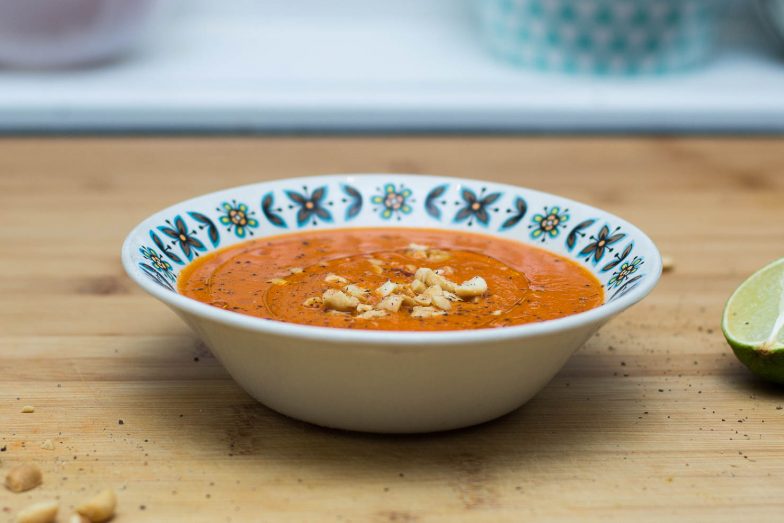 Thaiinspirert tomatsuppe